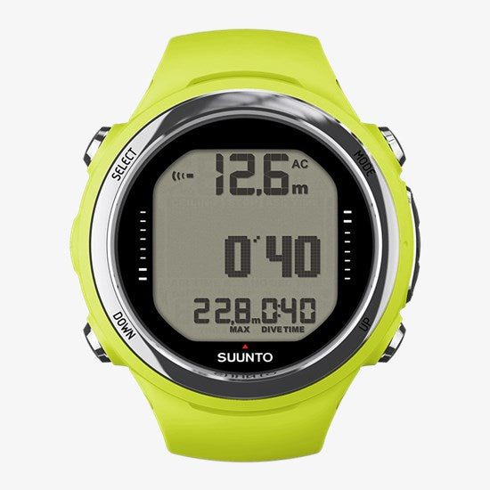 SUUNTO D4i LIME - USB CABLE AND EXTENSION STRAP SOLD SEPARATELY--SS050279000